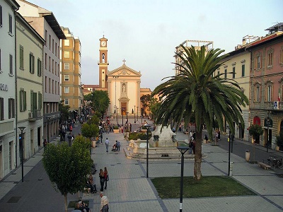 Piazza principale di Cecina